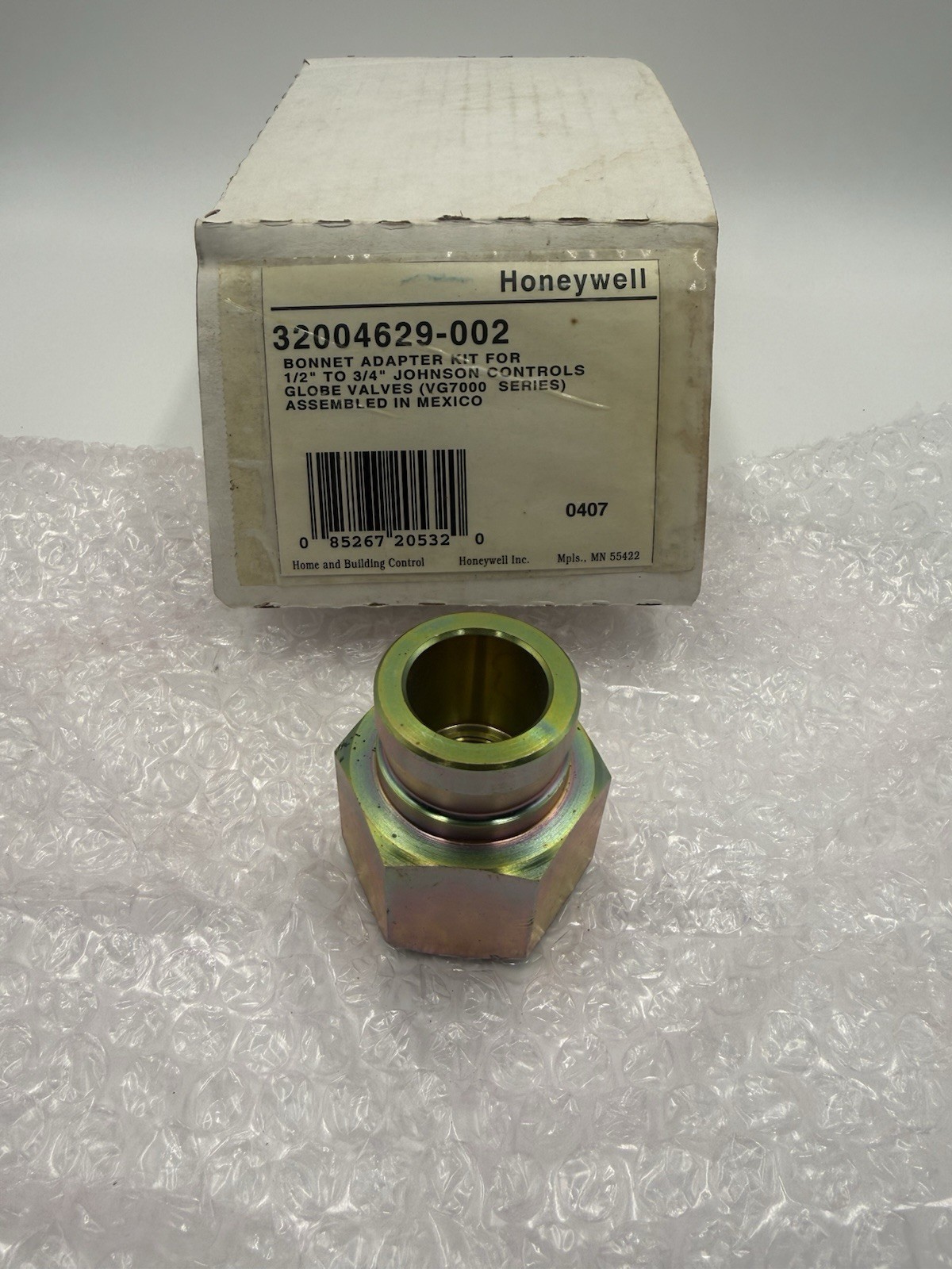 Honeywell 32004629-002 Bonnet Adapter Kit For 1/2”-3/4” Globe Valves (VG7000)