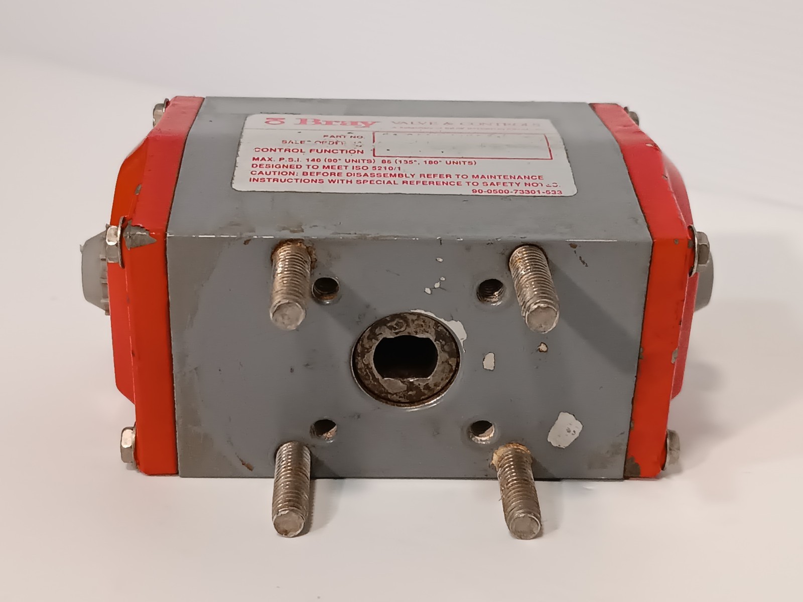 Bray Valve & Controls 90-0500-73301-533 Pneumatic Actuator, 140psi, Fail Open