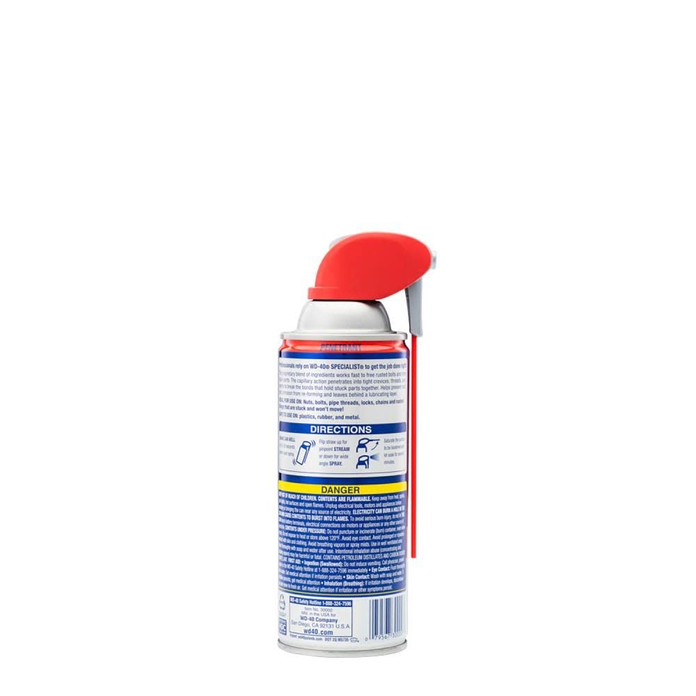 WD-40 Specialist Penetrant with Smart Straw, 11 oz (Single), Silver