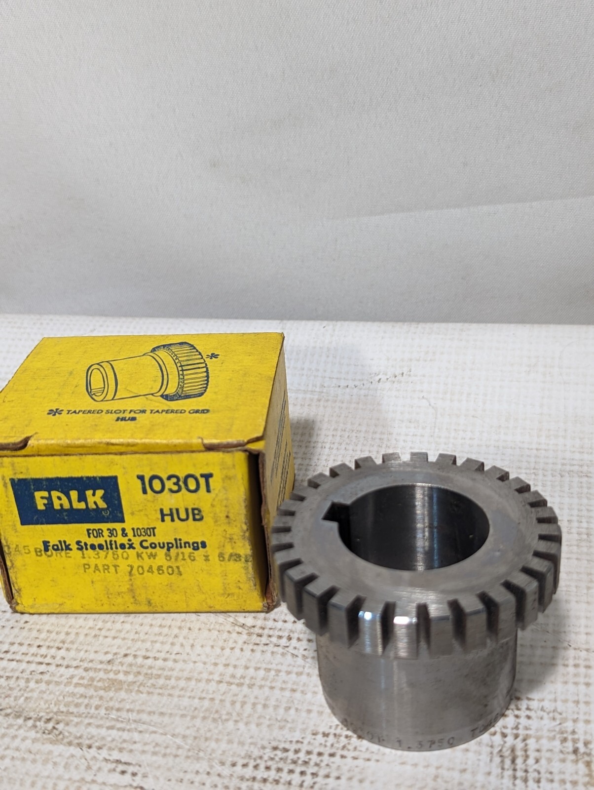 Falk 1030T hub, C45 bore, 1.3750 KW, 5/16 x 5/32, part 704601