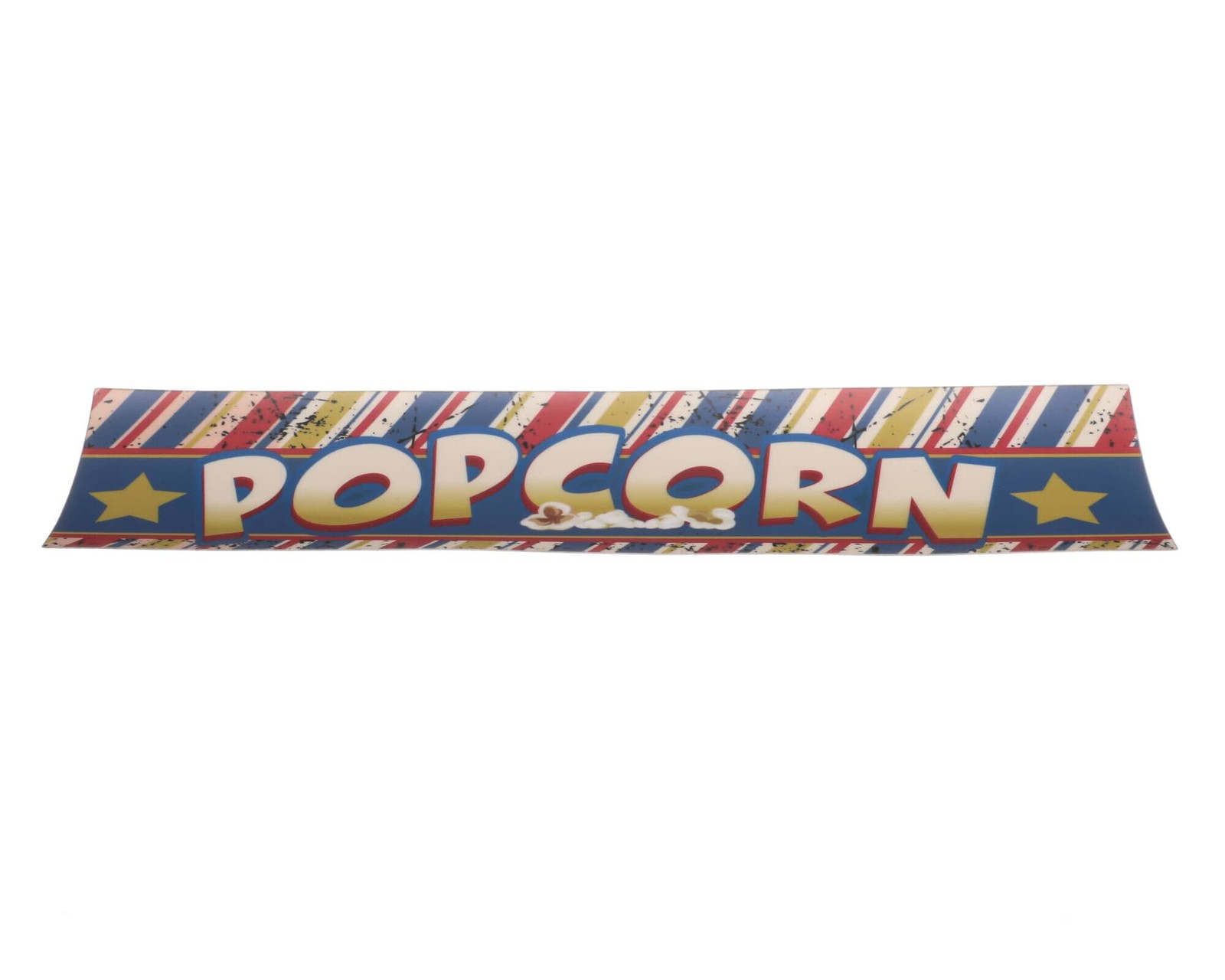 WINCO POP-8RC-D Golden Popcorn Decal Commercial Appliance Durable Material