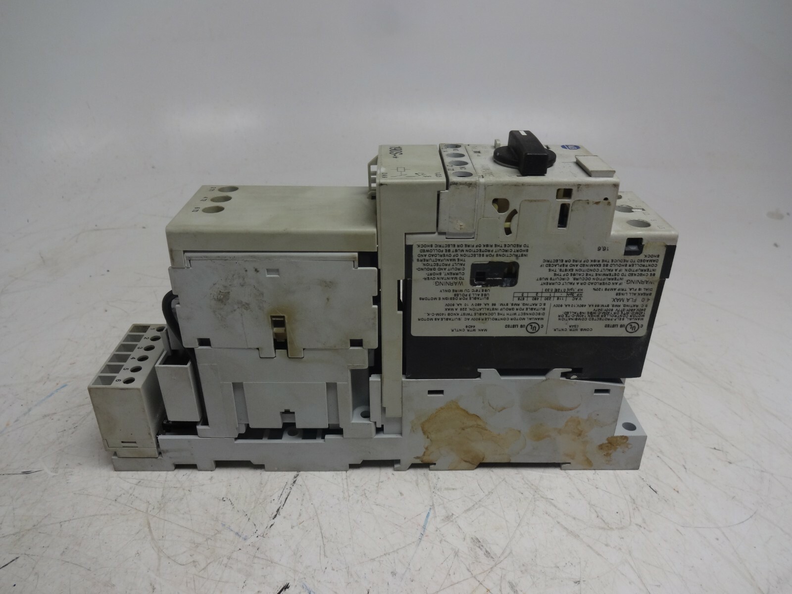 Allen Bradley Compact Starter 190S-AND2-DB40C-V /B Series B W/140M-D8E-B40 /B