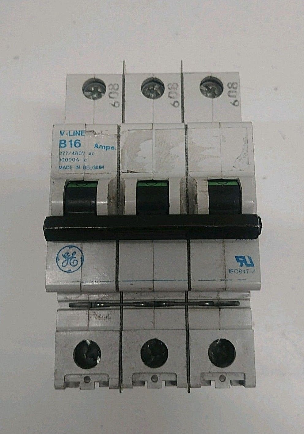 GUARANTEED GOOD! GE GENERAL ELECTRIC 16A 277/480V 3-P CIRCUIT BREAKER V17316