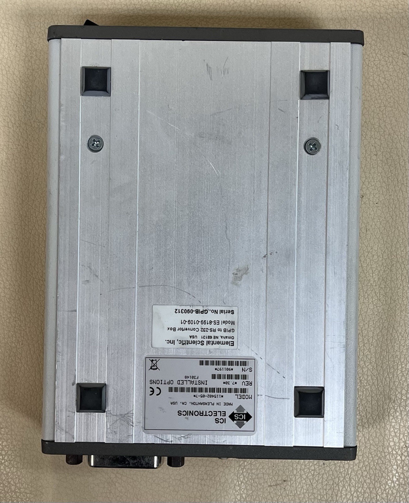 ICS Electronics 4894B GPIB to Serial Interface Convertor Box Module 115402-05-7