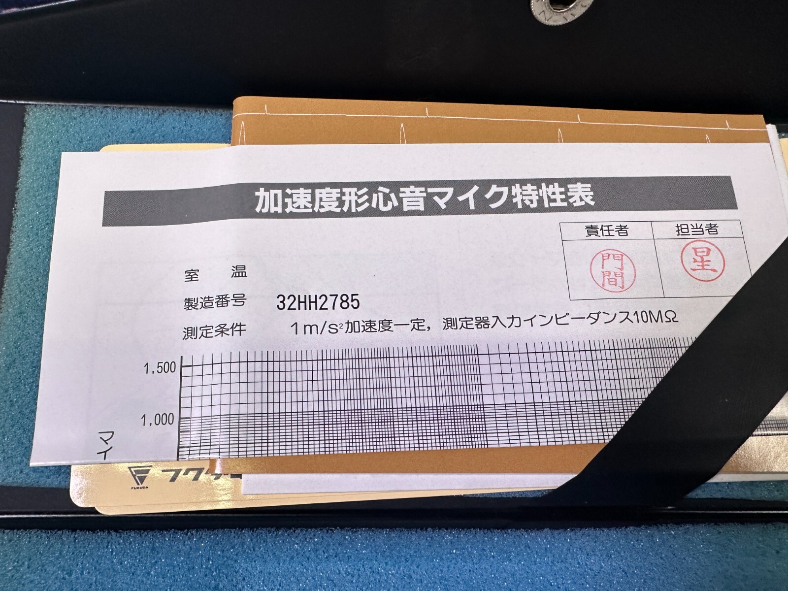 Fukuda Denshi TP-06 Cardiac Sound Microphone