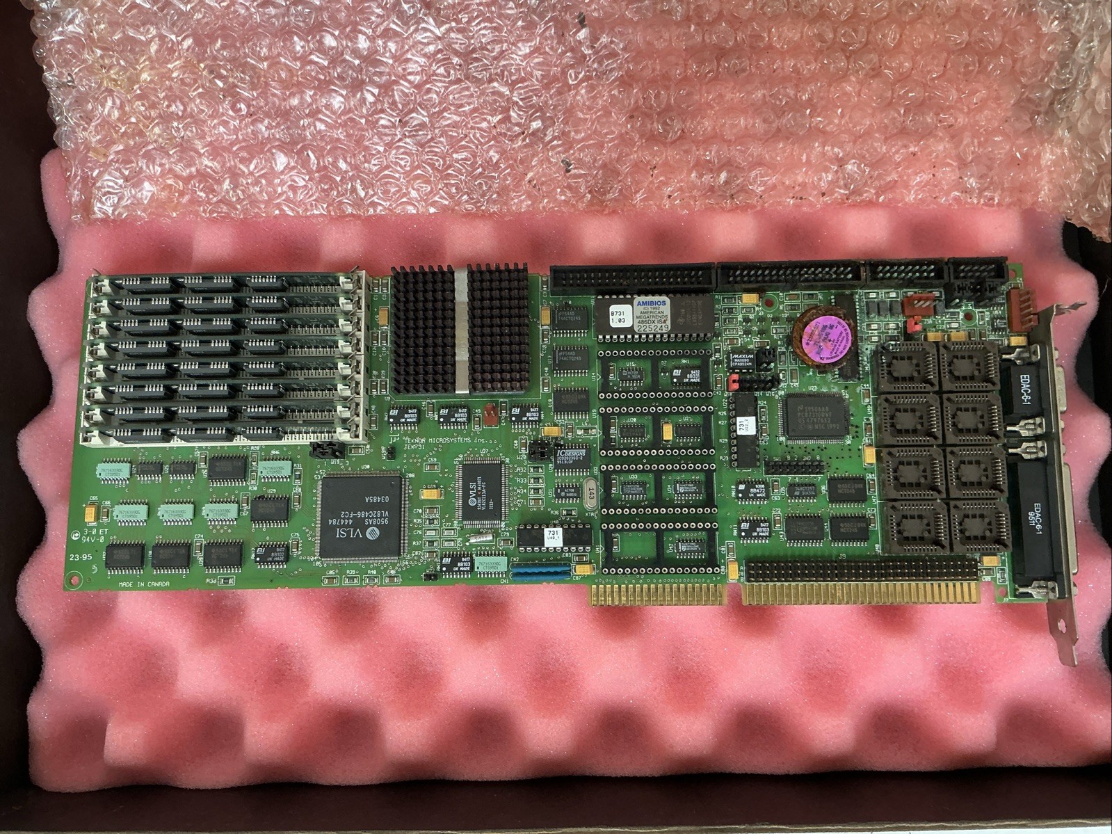 TEKNOR MICROSYSTEMS TEK-AT4L CIRCUIT BOARD, FREE SHIPPING