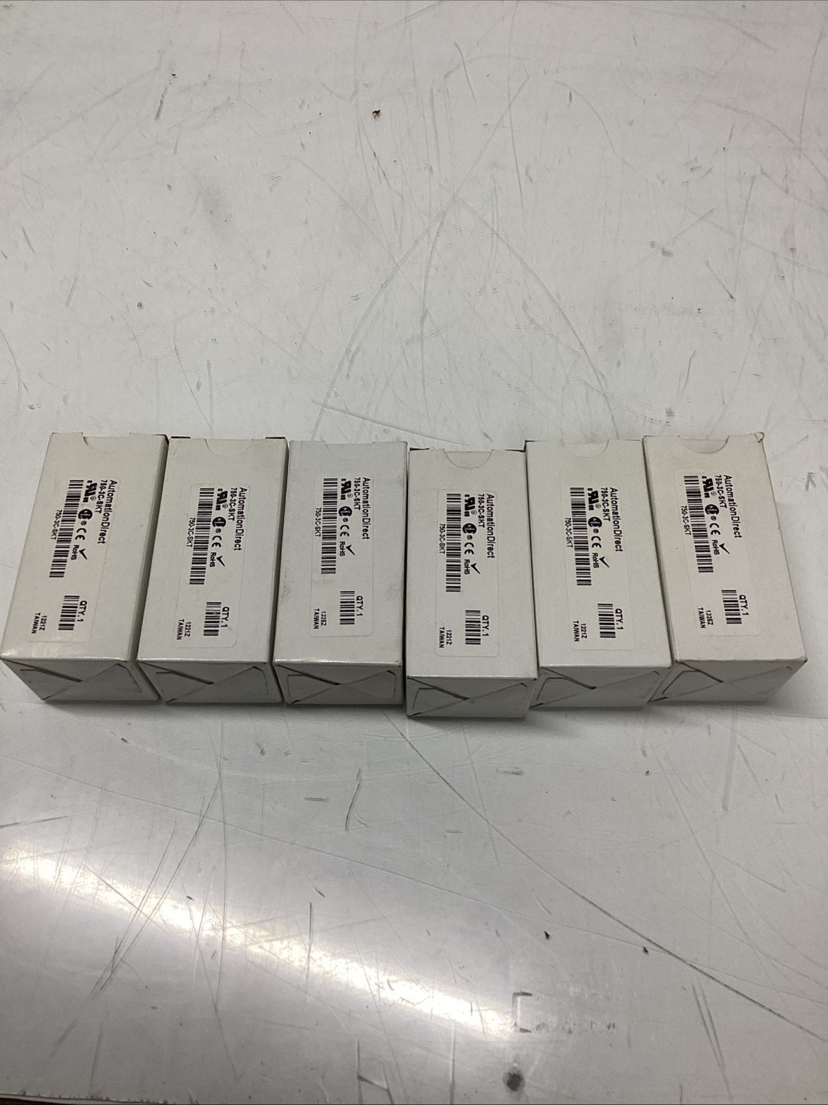 LOT OF 6 GENUINE AUTOMATIONDIRECT 750-3C-SKT R-783