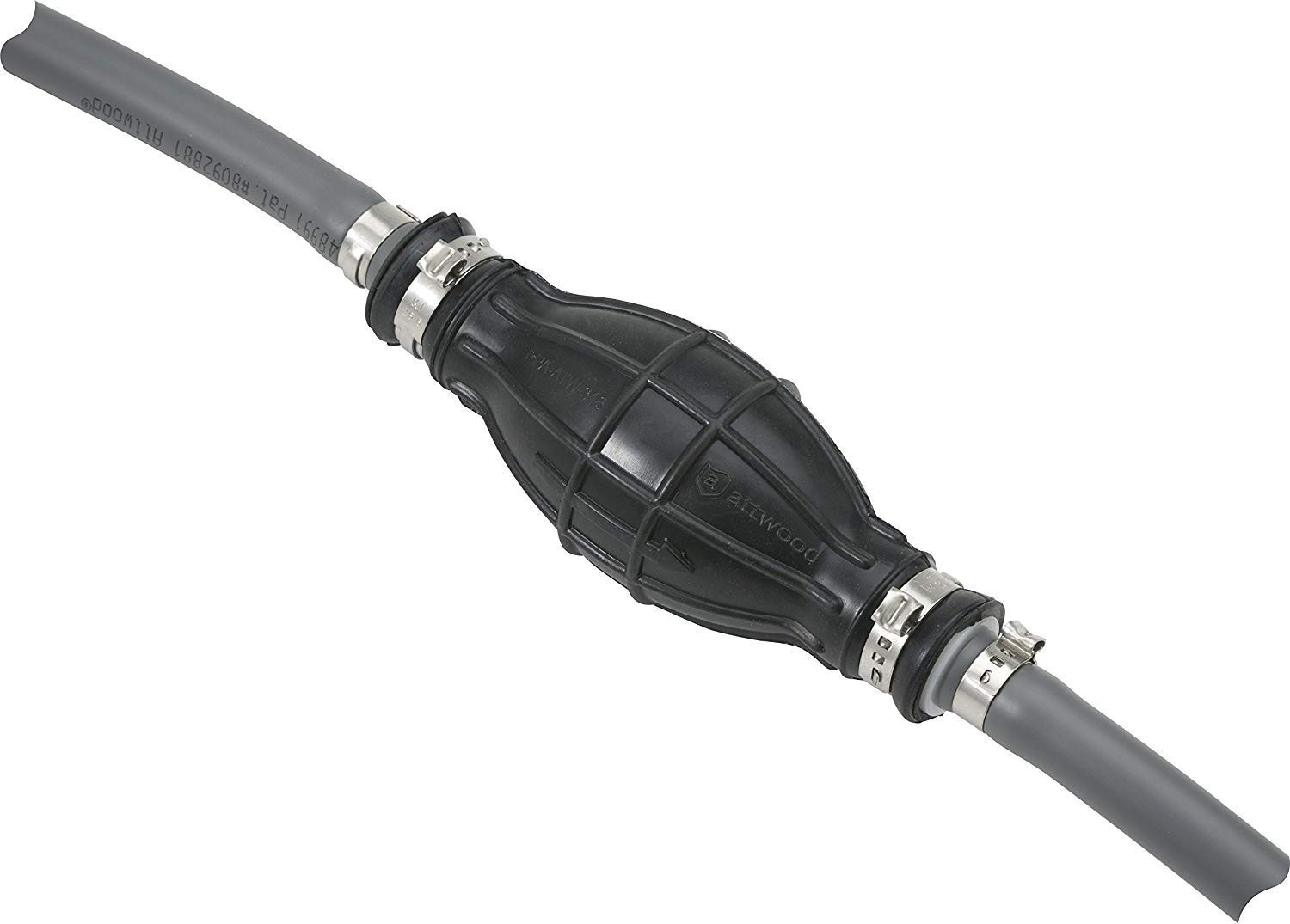 Attwood Universal Marine Fuel Line Kit, EPA 6′ L x 3/8″ D, No Fittings
