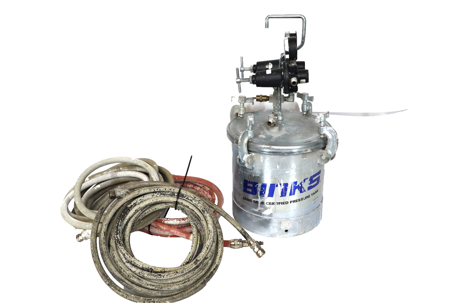 Binks 2.8 Gallon Paint Pot Stainless Pressure Paint Pot CRN OH6685.5C
