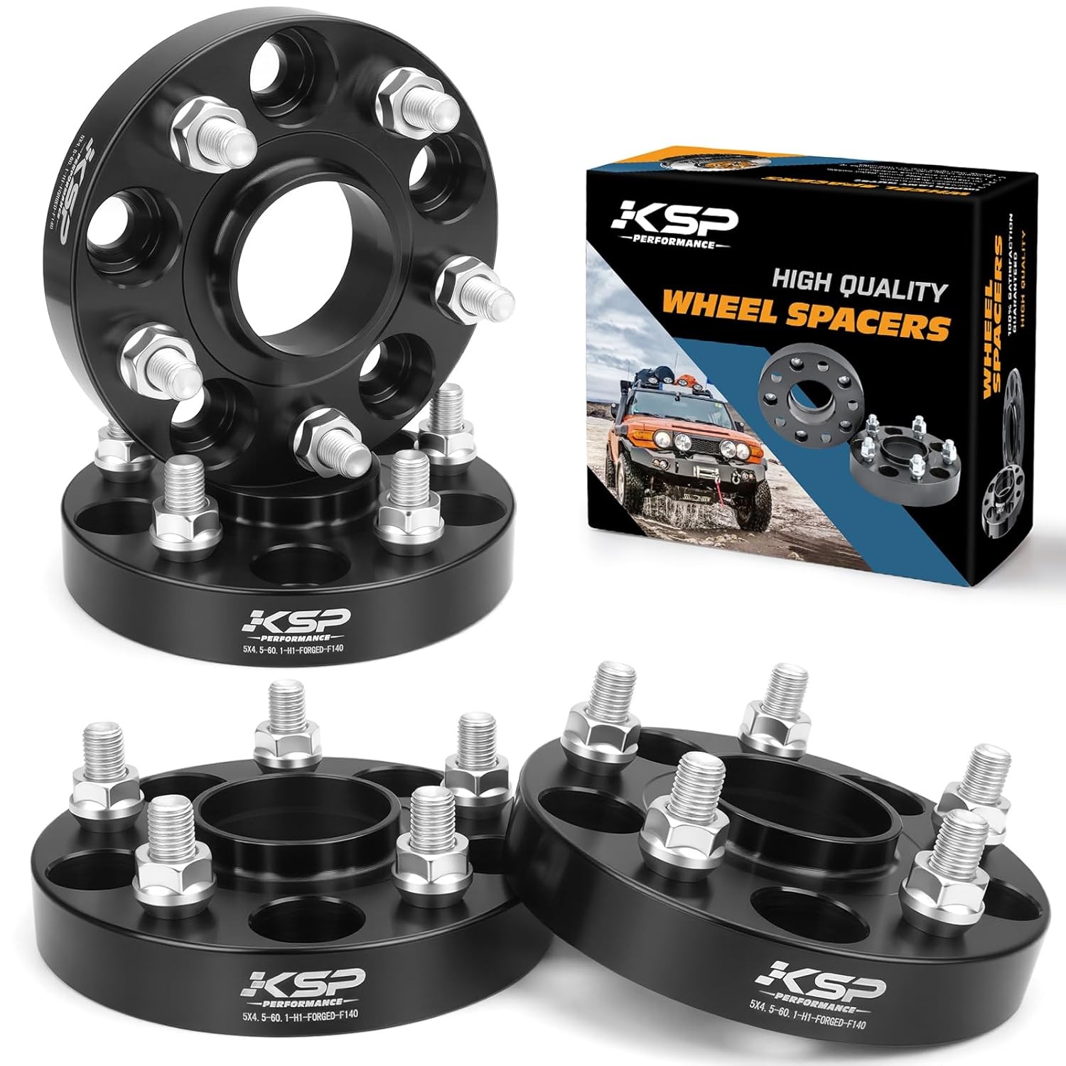 1 Inch Hub Centric Wheel Spacers 5×4.5 Fit Tacoma Camry RAV4 Highlander KSP