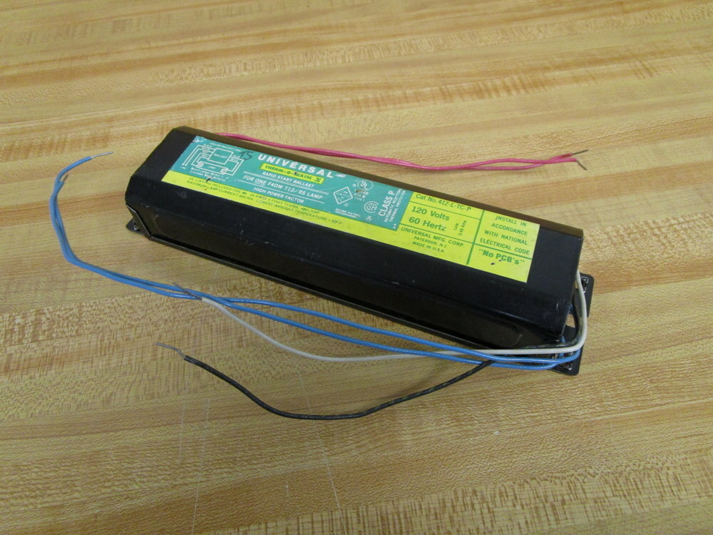 Universal 412-L-TC-P Ballast 412LTCP
