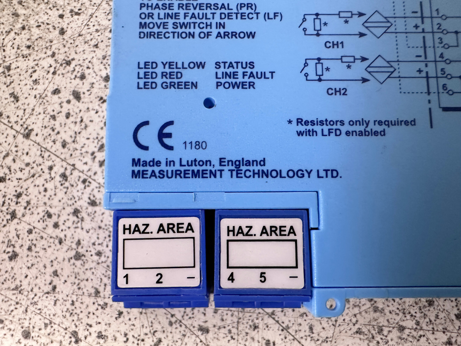 Measurement Technology Ltd. MTL5015 Two-channel Switch/Proximity Detector