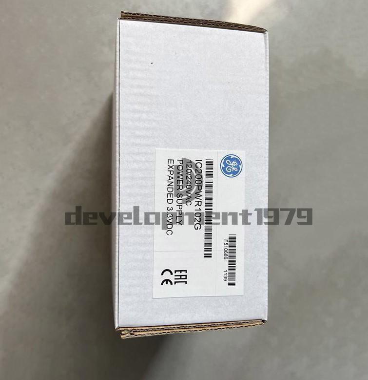 ONE NEW GE FANUC IC200PWR102 120/240VAC POWER SUPPLY EXPANDED 3.3VDC