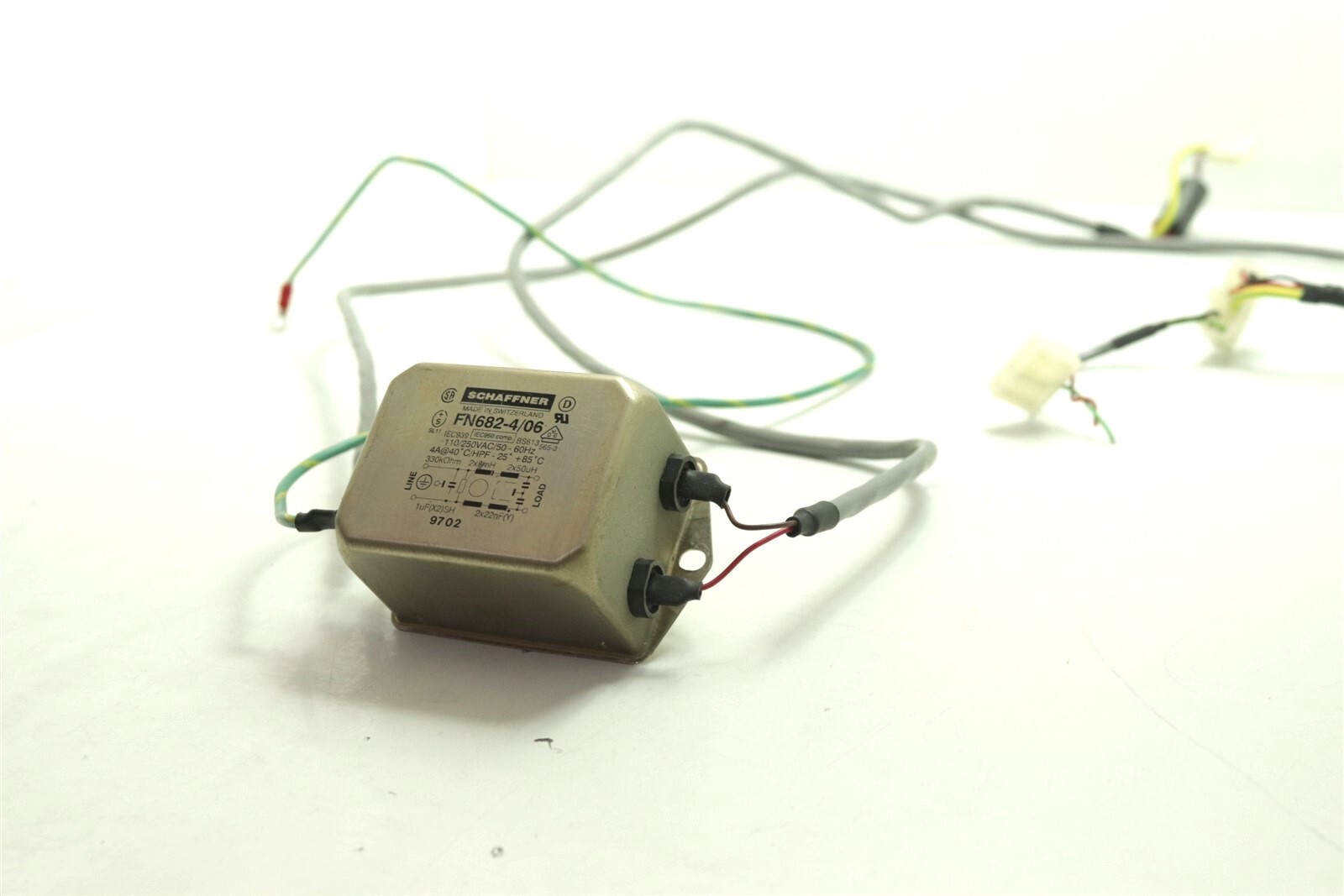 Lumenis 40C Sharplan Schaffner FN682-4/06 Line Filter 110/250 VAC