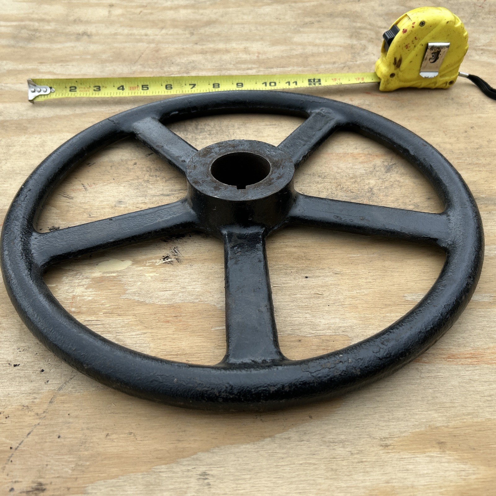HAND WHEEL 14”diam, 1-3/4” Center w/keyway slot 1/4”, 8” Mueller A2370, G-3 OS&Y