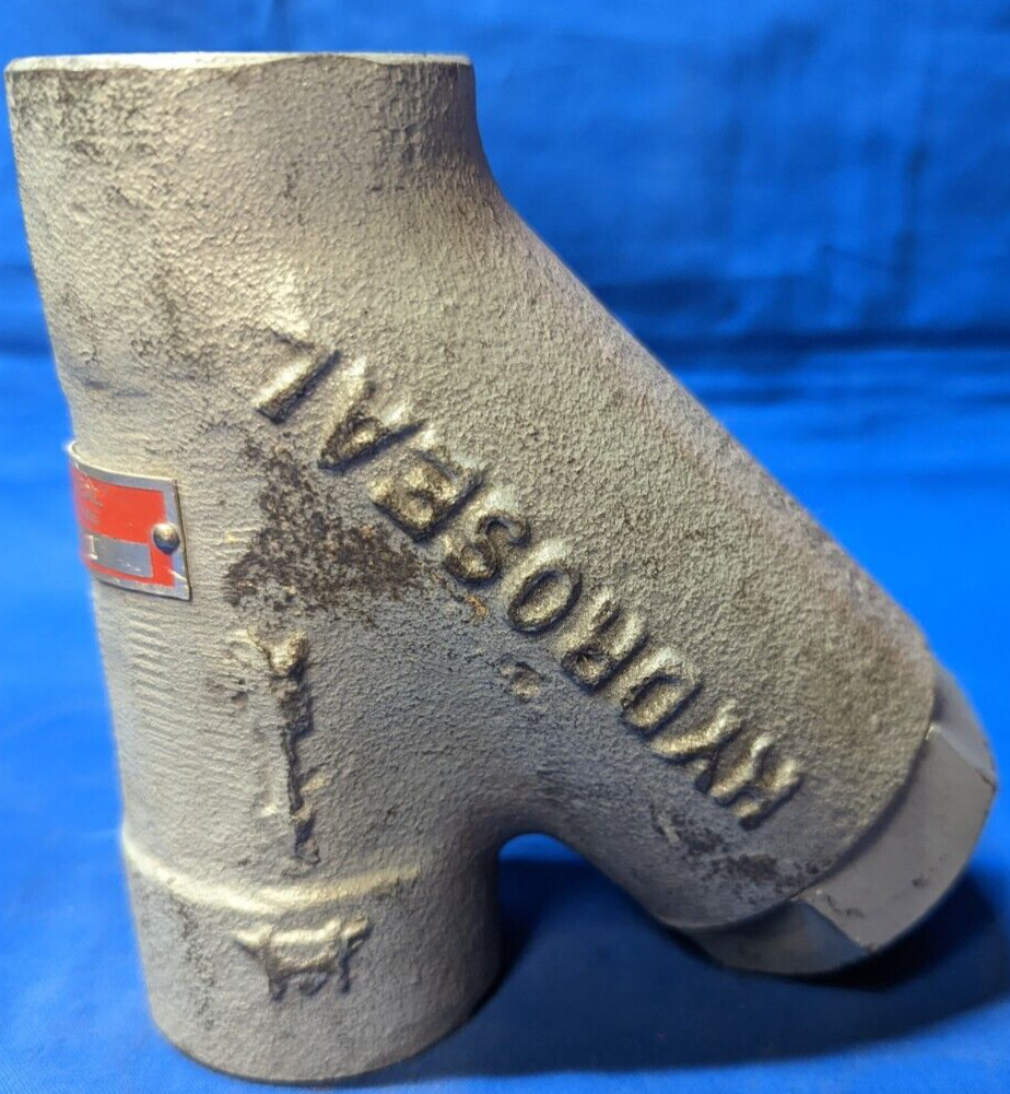 HYDROSEAL STEEL CONNECT VALVE YTS1ASW 1″ 45°