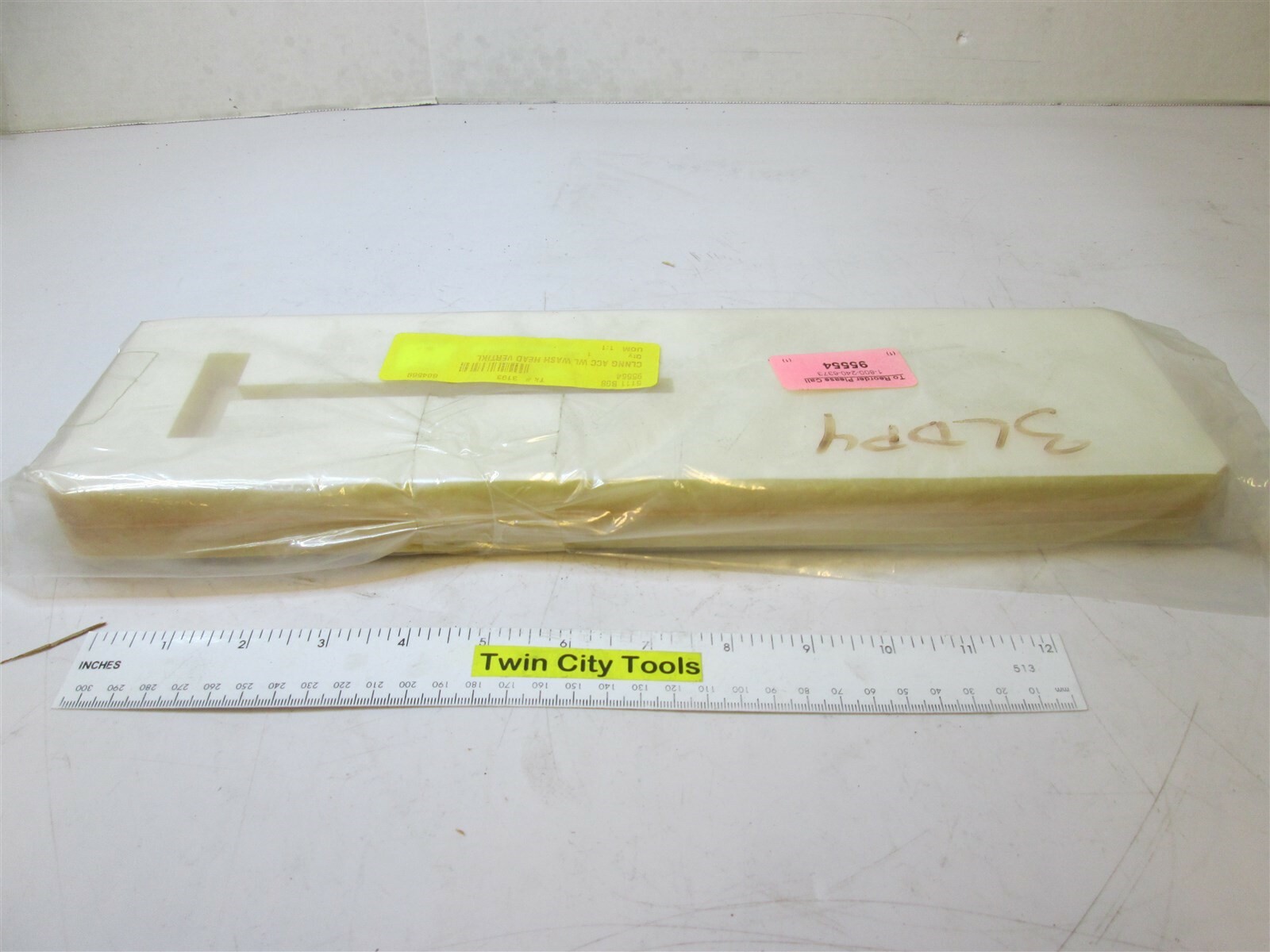 GEERPRES 2687 White POLYESTER Wall Wash Head 15-3/8″ x 4-1/8″ x 1-1/8″ New