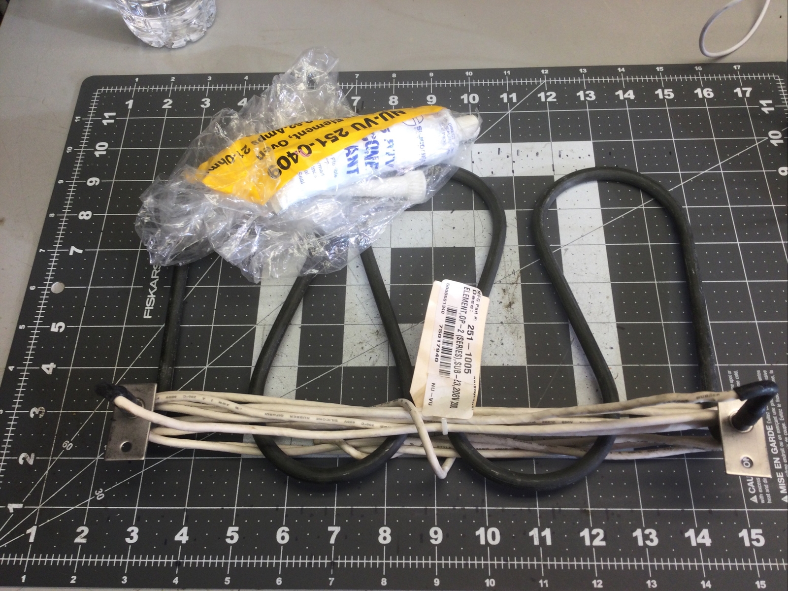 NU-VU 208V 2000W OP-2 ELEMENT KIT 251-1005 – (S36)