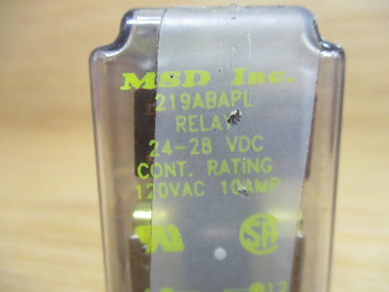 MSD 219ABAPL 24-28VDC Magnecraft Struthers Dunn Relay (Pack of 6)