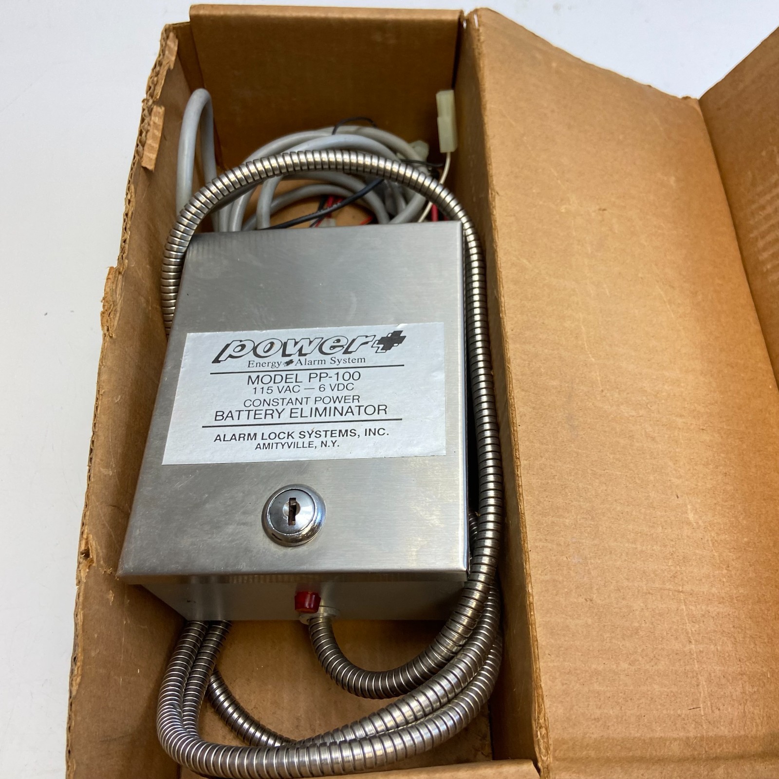 POWER ENERGY ALARM SYSTEM PP-100 Lock Battery Eliminator For Exit Device