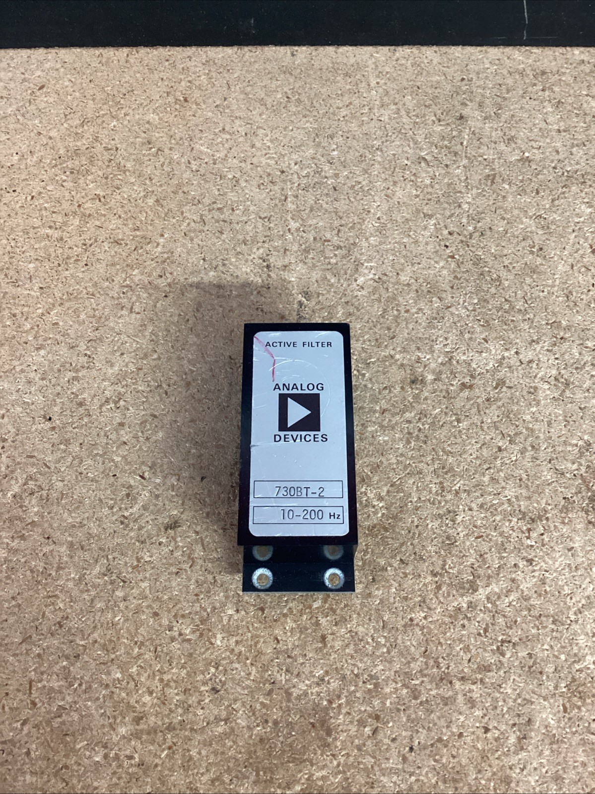 Analog Devices Active Filter 730BT-2 10-200Hz 1970s Vintage