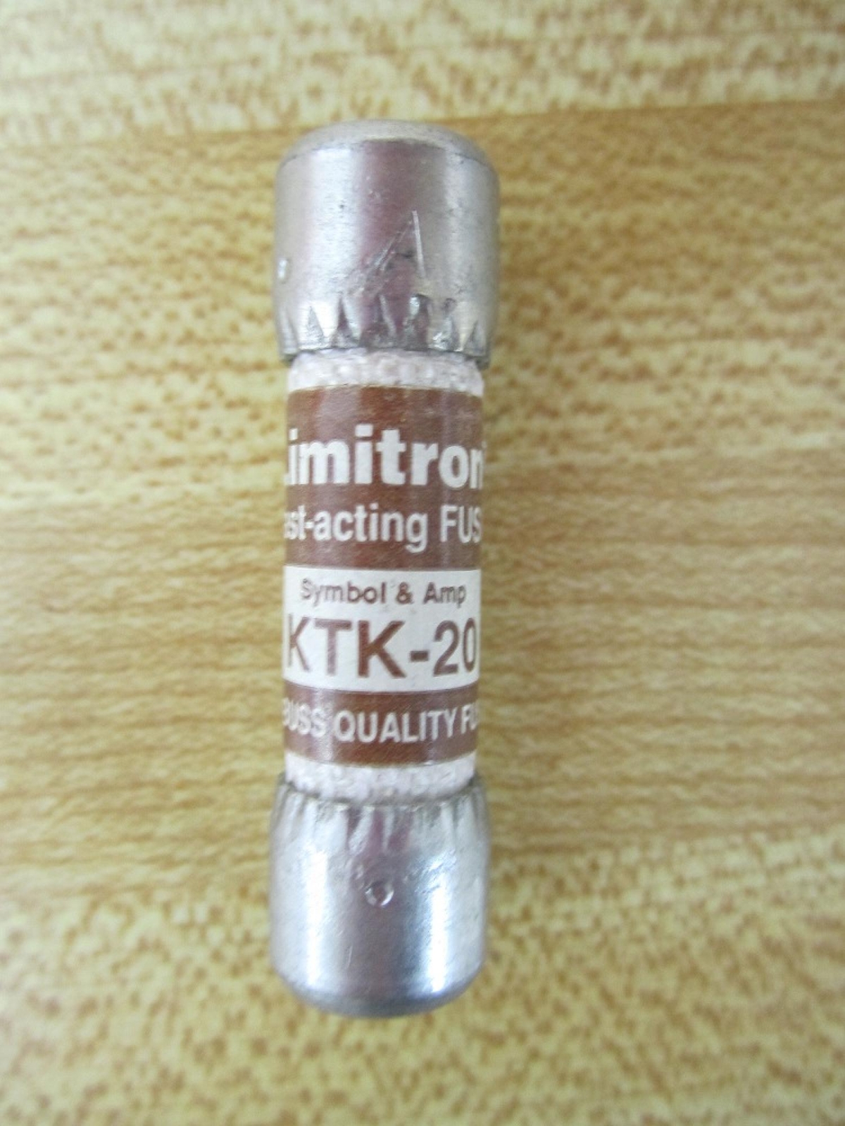 Buss KTK-20 Bussmann Fuse Cross Ref 4XC44 (Pack of 5)