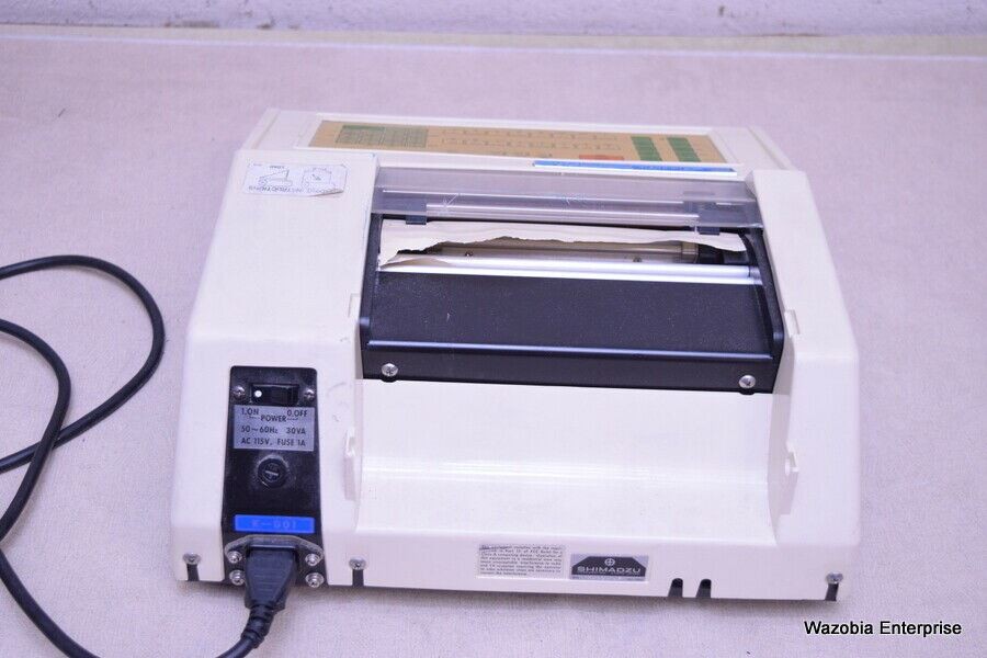 SHIMADZU MODEL C-R3A CHROMATOPAC CHROMOTOGRAPHY DATA PROCESSOR