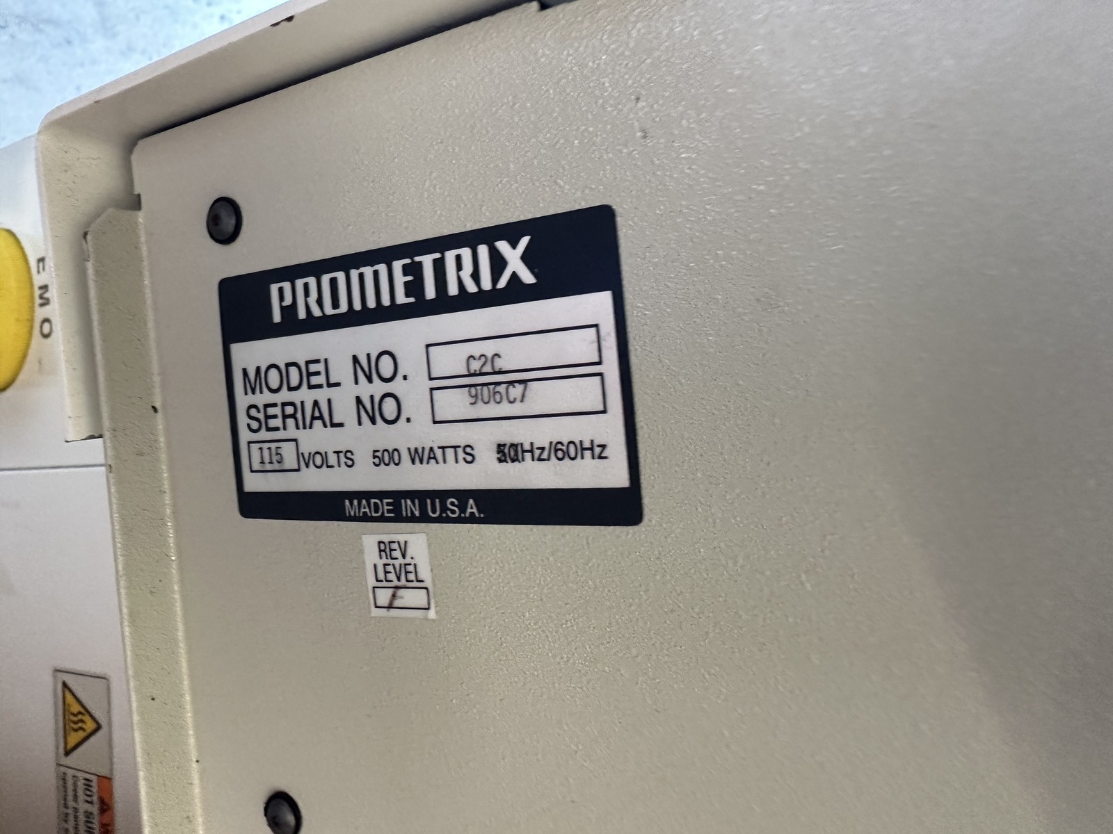 Prometrix C2C Wafer Handler