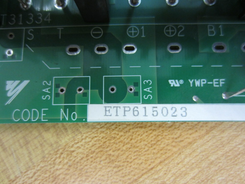 Yaskawa ETP615023 PCB Gate Drive Bd 230V 0.7kW G5/P5 YPCT311781D