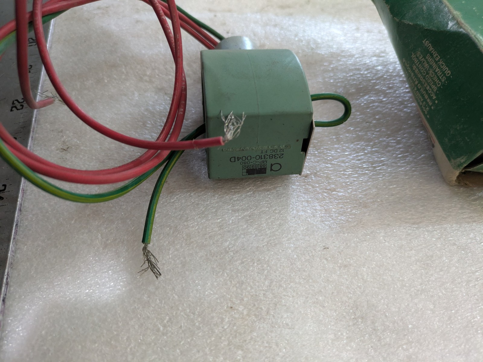 ASCO 8262G14 Red Hat Solenoid Valve 1/8 NPT 12VDC 10.6W 150PSI Industrial OEM