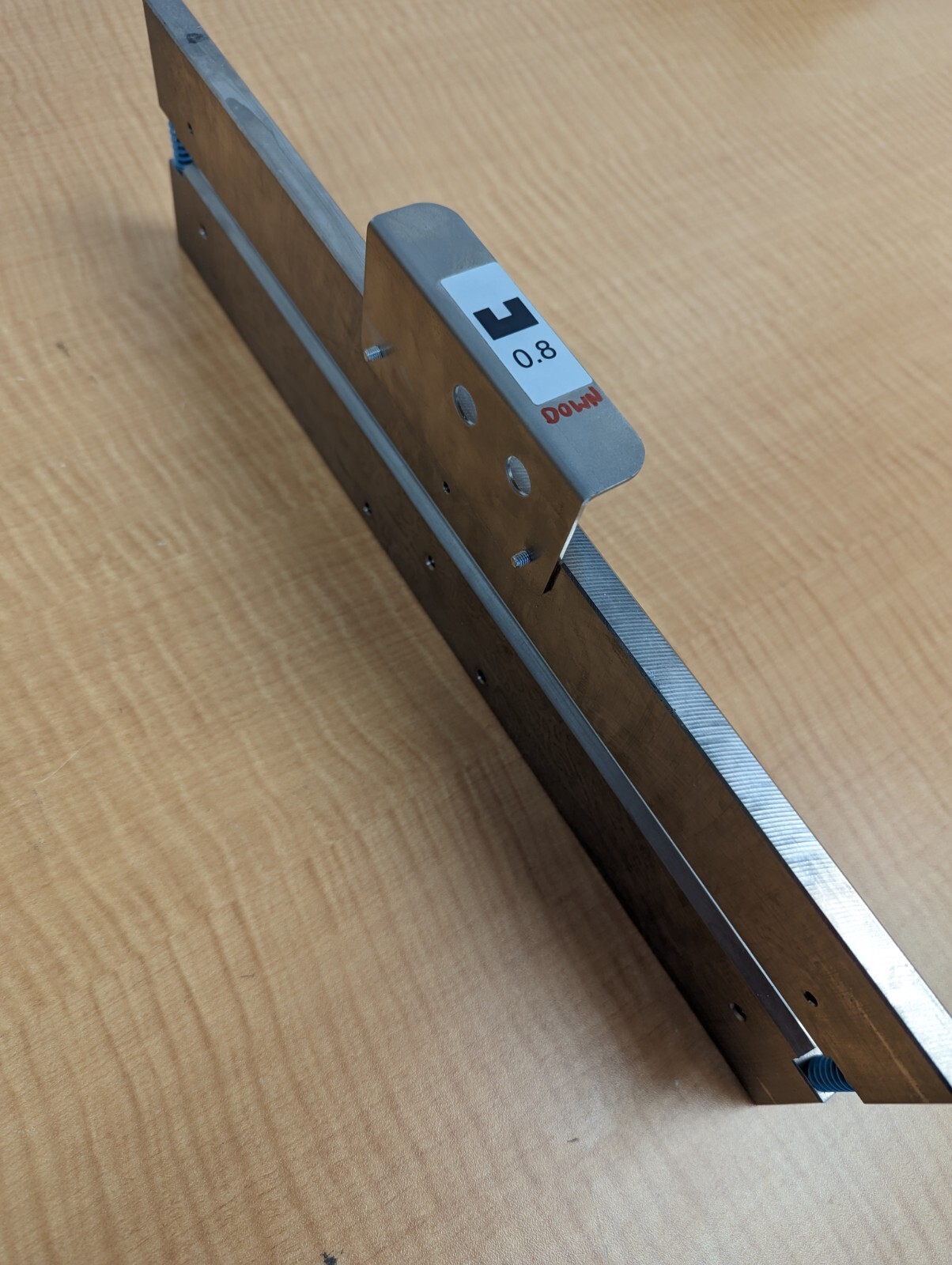 Horizon 0.8mm Down Creaser Die Tooling Assembly (L) for CRF-362 or SMSL-100
