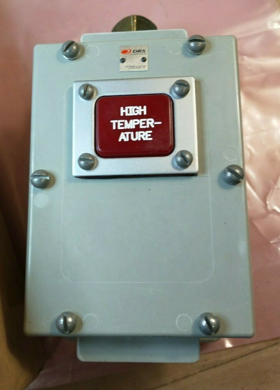 DRS Technologies “High Temperature” Indicator Light W/ Enclosure 6981ED171-280