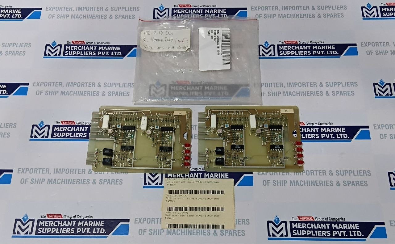 Yuken YC9L-1103-10A Sol Barrier PCB Card D-42821-1