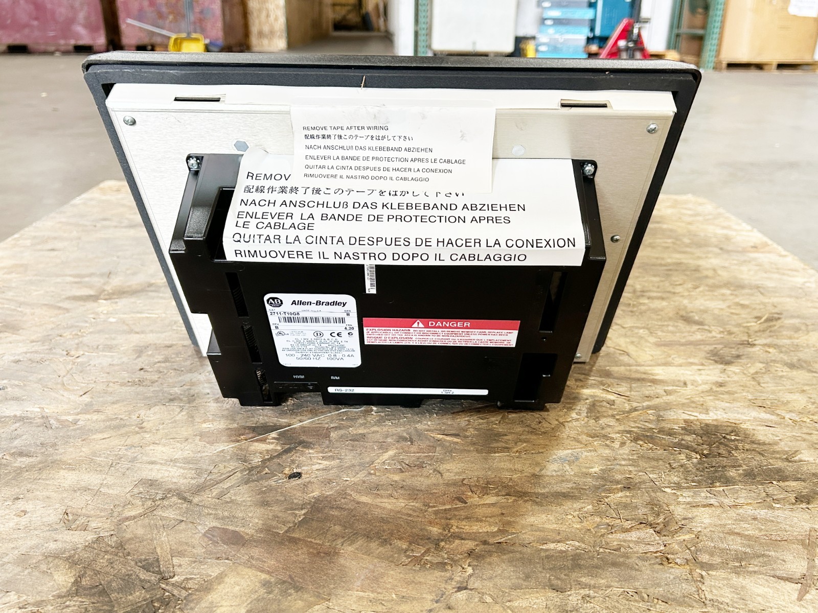 New Allen Bradley 2711-T10G8 Operator Interface 10″ Display 640X480 Pixels 240V