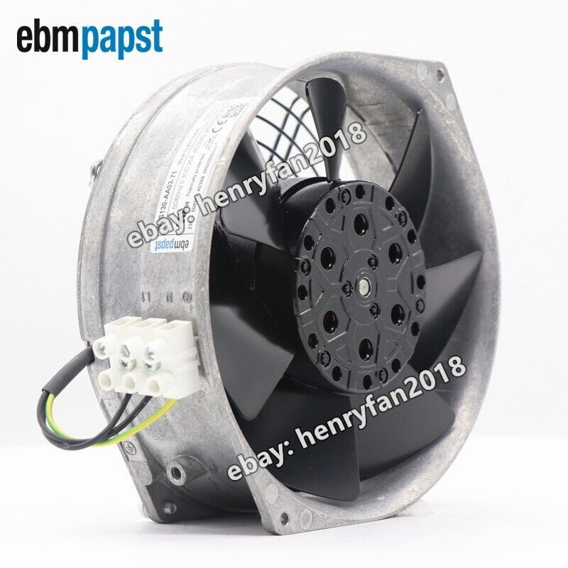 Ebmpapst W2S130-AA03-71 Axial Cooling Fan 230V 39/45W 2800/3250RPM Cabinet Fan
