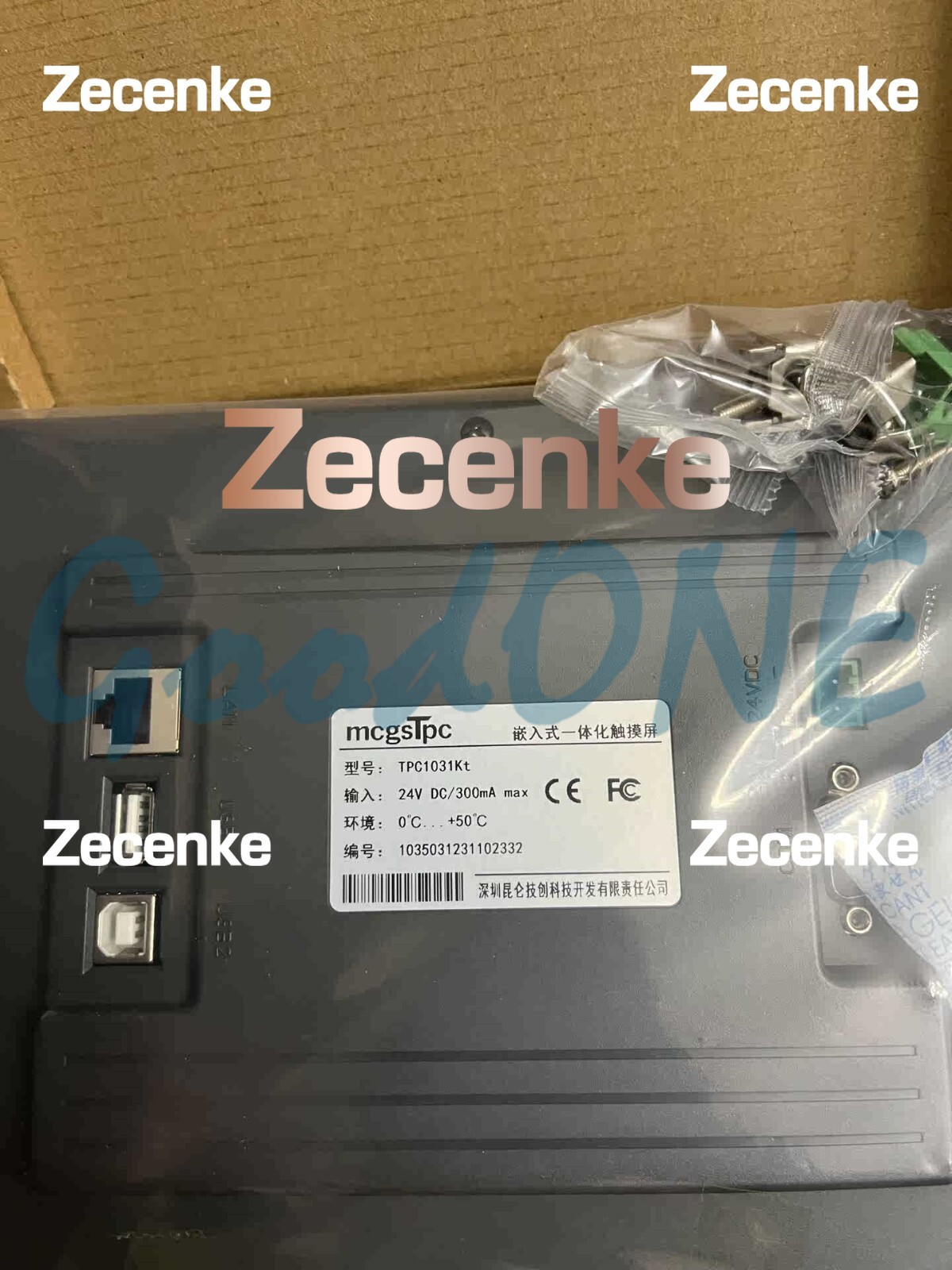 1PC NEW MCGS TPC1031Kt HMI Industrial Display Touch Screen 10.1″