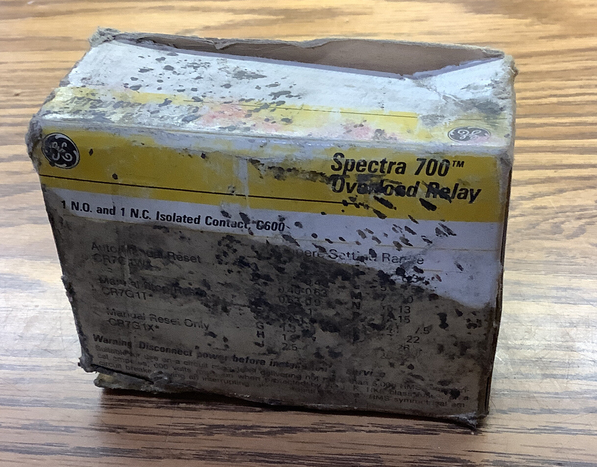NOB GE CR7G1WP Spectra 700 Overload Relay 12 – 15 Amp