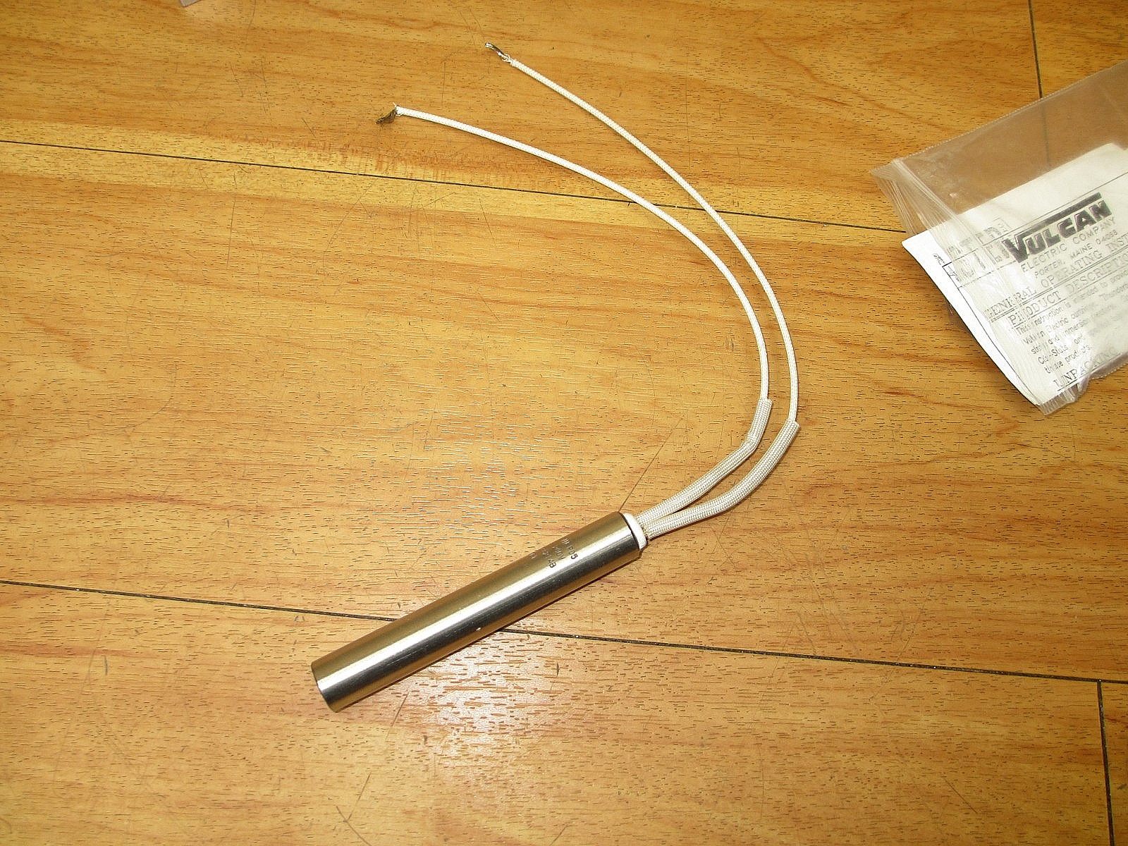 Vulcan TB6214B *NEW* Swaged Cartridge Heater 550W 2E918 KLJ