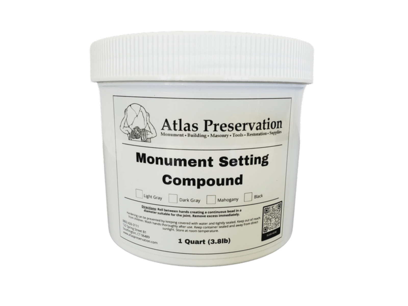Monument Setting Compound – Light Gray Quart