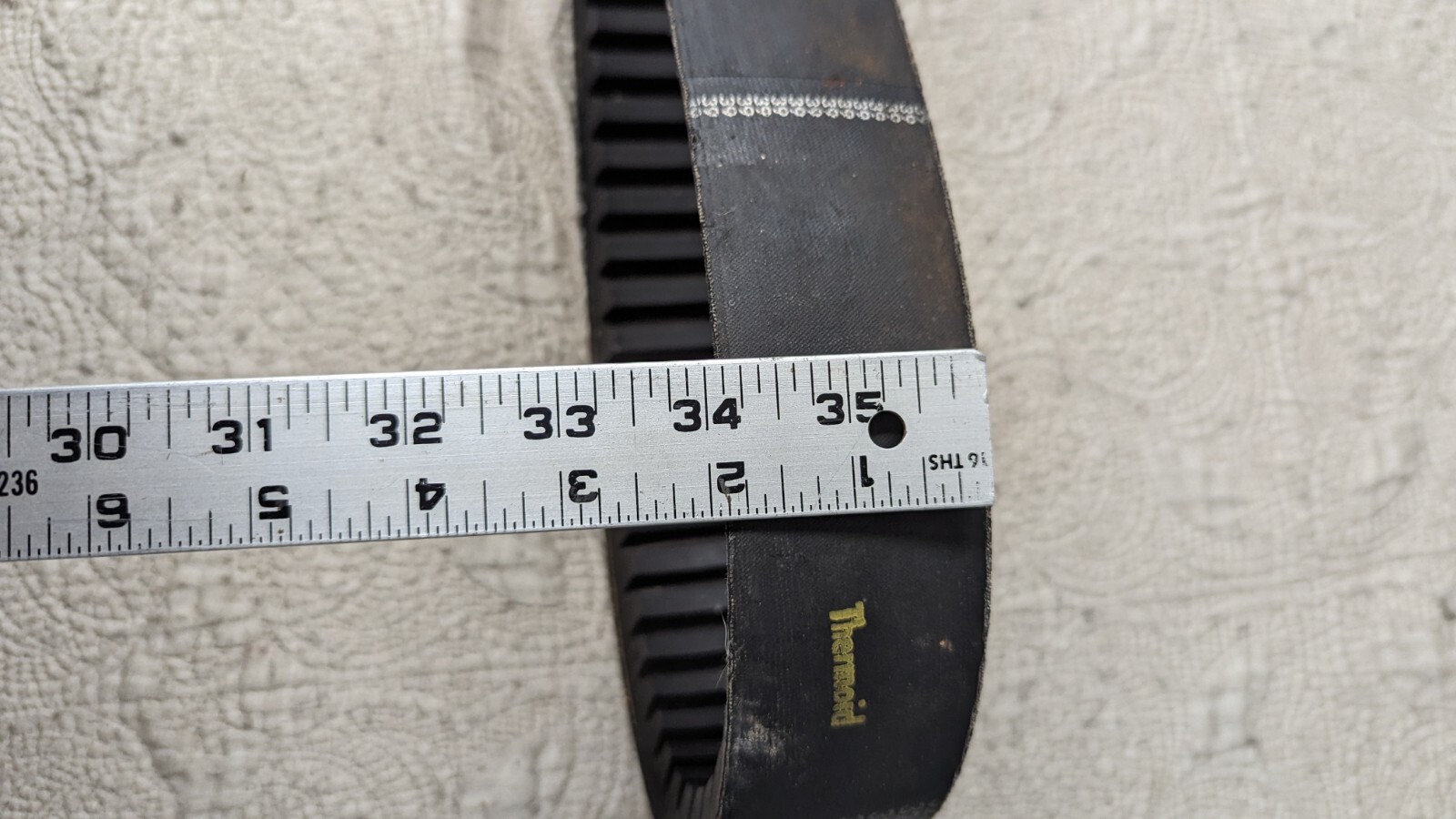 Lot Of 2 Thermoid 3230HV613 Variable Speed Belt | 2″” Width, Sheave Angle,