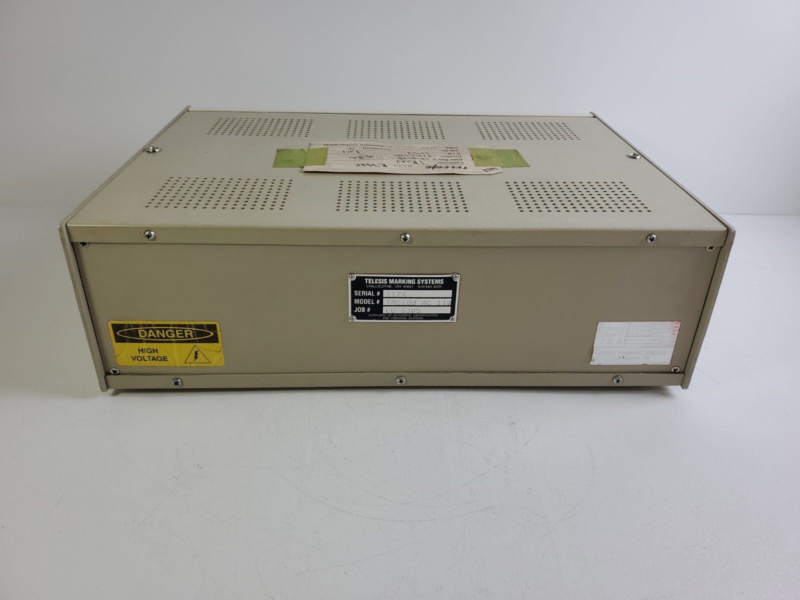 Telesis TMC100 Marking Systems Controller 110 AC