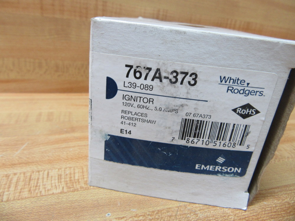 Emerson 767A-373 White Rodgers Ignitor L39-089