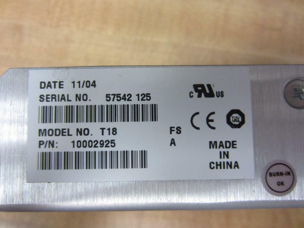 XP 10002925 Power Supply Model T18