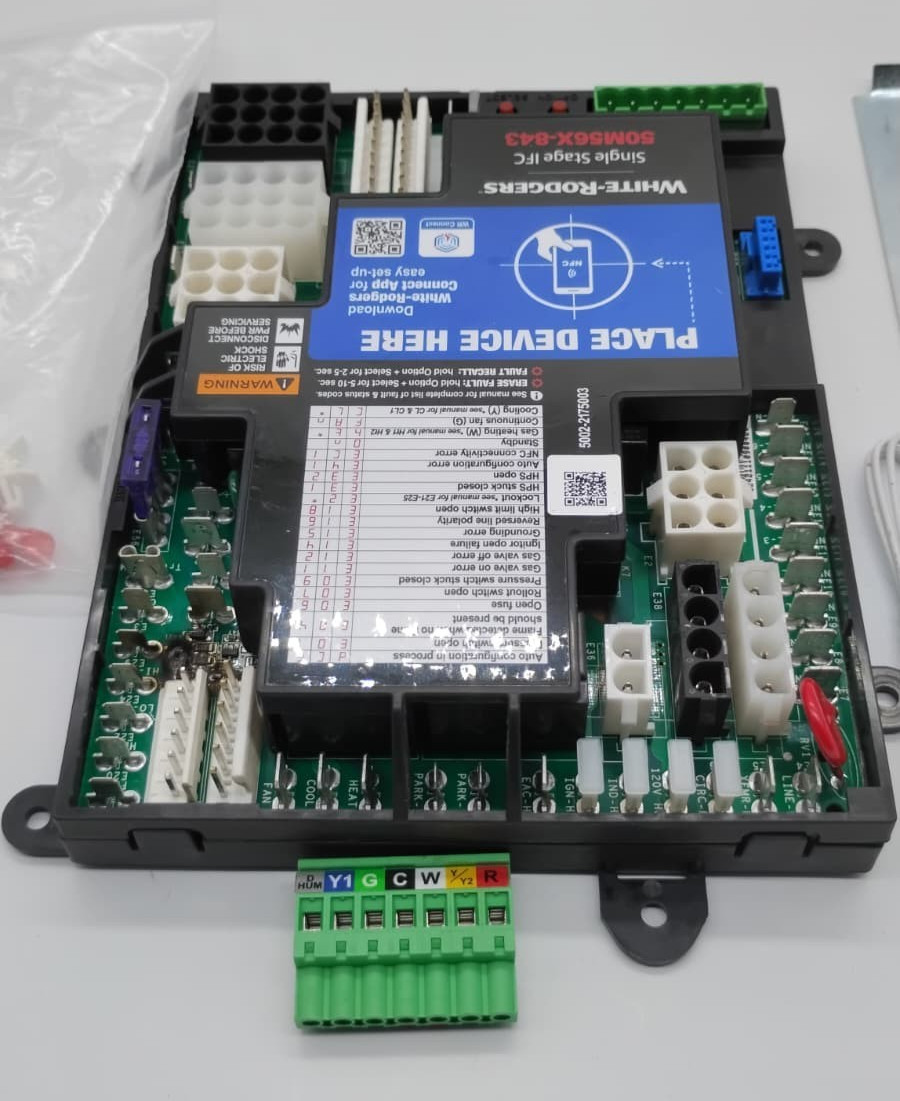 White-Rodgers 50M56X-843 Furnace Control Board & Nitride Ignitor For Heating