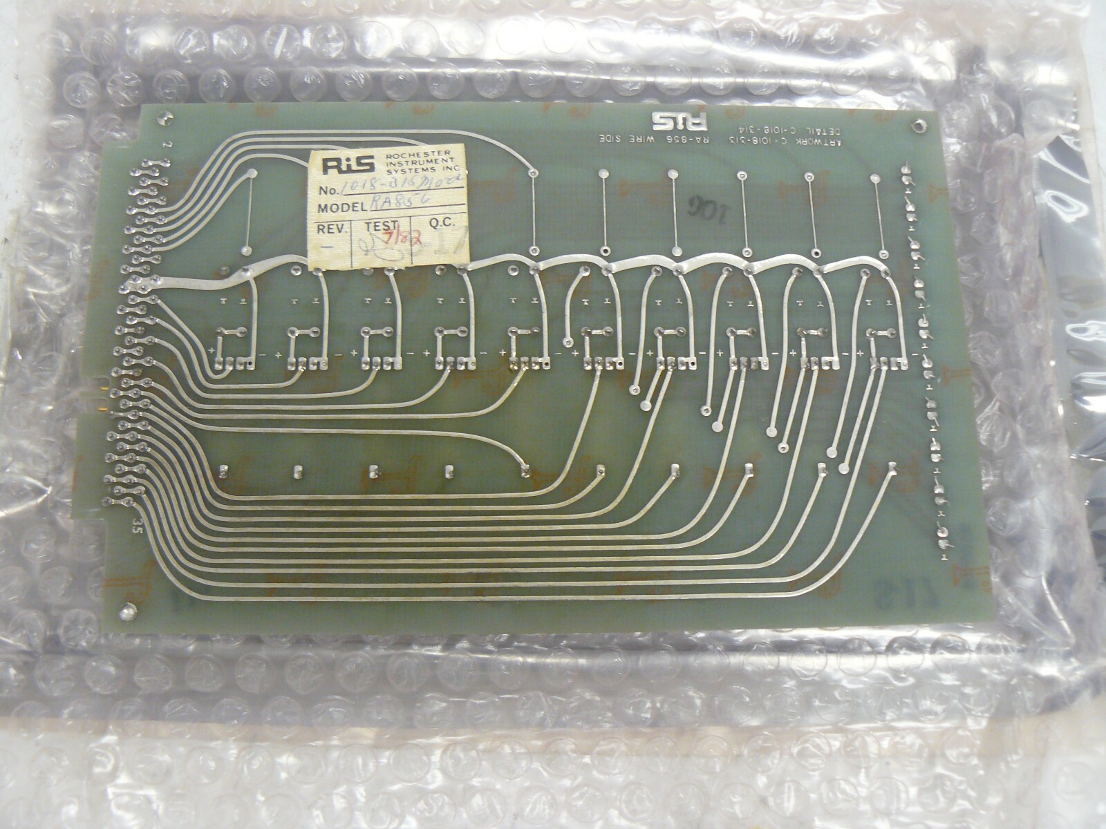 ROCHESTER INSTRUMENTS SYSTEMS RA856 SEQUENCE MODULE NEW
