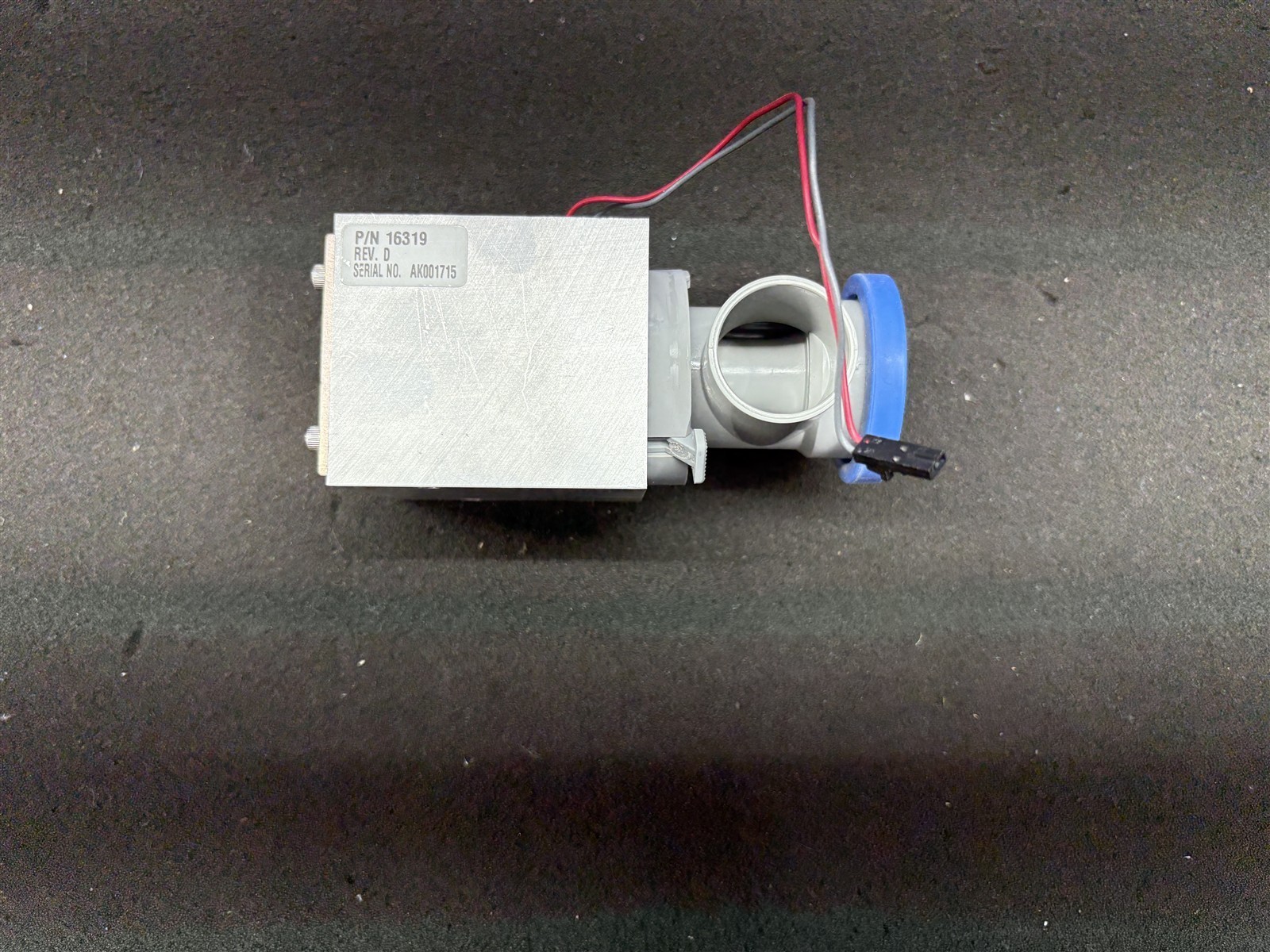 EXHALATION VALVE ASSY P/N: 16319 REV. D FOR CAREFUSION AVEA IN GOOD CONDITION