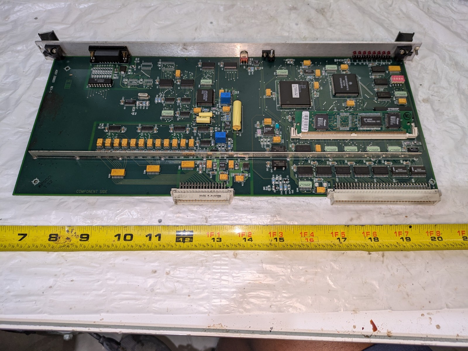 VAN DORN PCB PC330-021 REV C TEMPRATURE CARD