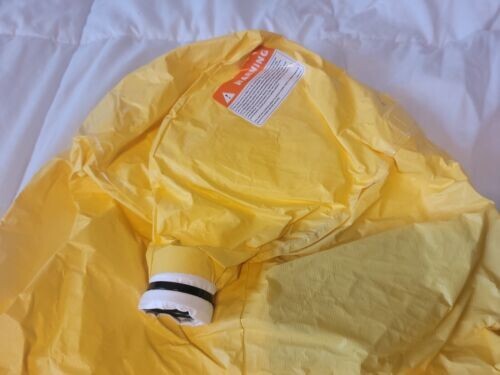 FLEXAIR PAPR LOOSE FITTING CAPE STYLE HOOD Universal- S-40084-W01 – Yellow- (10)