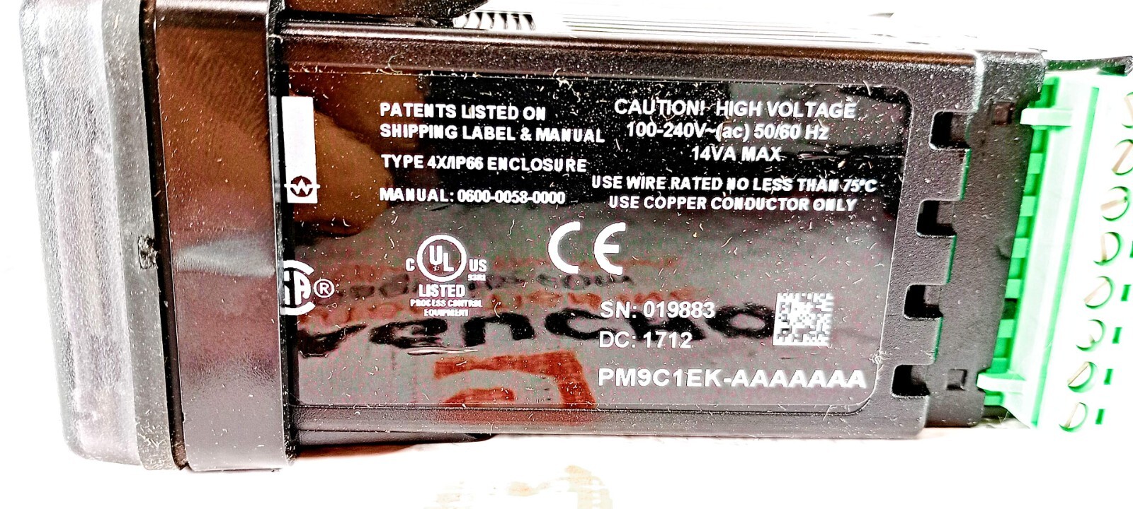 NEW WATLOW PM9C1EK-AAAAAAA / PM9C1EKAAAAAAA