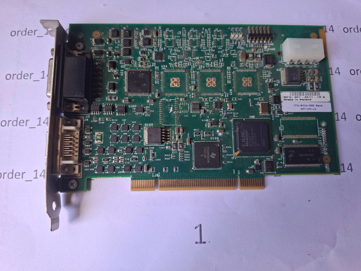Cognex CFG-8511-000 Rev.A.